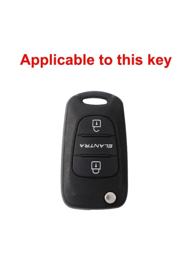 Silvery TPU Key Cover Compatible with Kia K2 K5 Modern Reinaso 8 Ruiyi Lion Run Freddy - Image 4